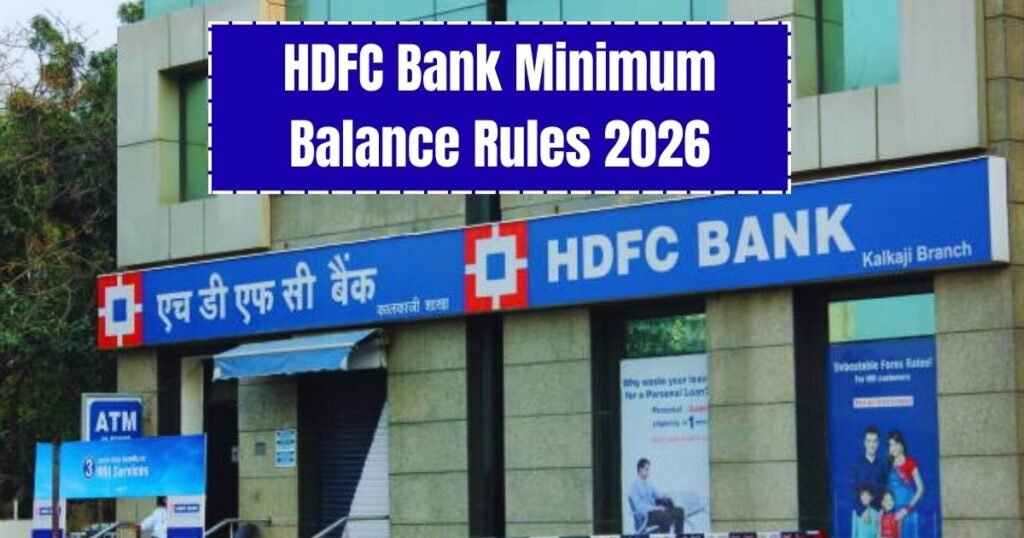 Hdfc Minimum Balance HDFC Bank Minimum Balance Rules 2026: What Customers Need To Know ...